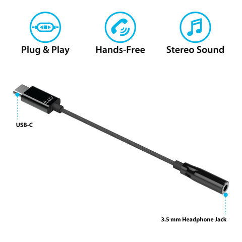 USB-C to 3.5mm Headphone Jack Adapter