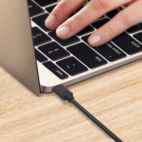 USB-C to USB-A Sync & Charge Cable (3 ft) – iLuv Creative Technology